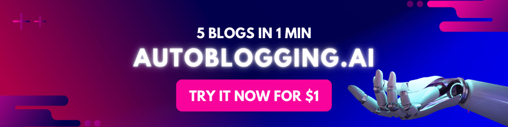Auto Blogging ai 